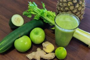 Batido Verde Quema Grasa Natural