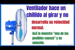 Cómo reparar un ventilador que no gira fácilmente